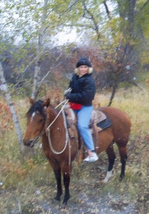 Horseback riding at Teton Saddleback Vistas